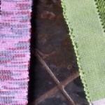 Beira cama de malha xadrezão cores variadas 80x150cm Ref.015