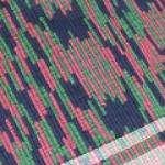 Beira cama de malha xadrezão cores variadas 80x150cm Ref.015