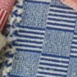 Beira cama de algodão quadriculado várias cores 80x150cm Ref.033