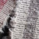 Tapete porta de algodão dupla face 50x80cm Ref.039