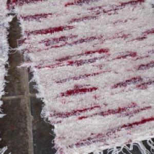 Tapete box de algodão modelo coco ralado 40x60cm Ref.034