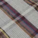 Tapete sala de algodão listrado com linha diversas cores 1,5x2m Ref.008