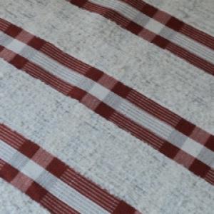 Tapete sala de algodão listrado com linha 1,15×1,70cm Ref.011