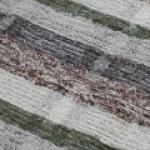 Tapete sala de algodão com variedade de listras 1,5x2m Ref.007