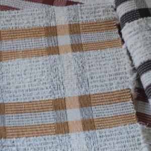 Tapete sala de algodão listrado com linha 1,5x2m Ref.008