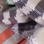 Rede cadeira várias cores tecido de algodão enchimento de espuma.