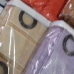 Cortina de algodão várias cores tamanhos 1x80x2,80 e 2,20×2,80 Ref.085