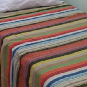 Colcha algodão estilo hippie toda colorida tamanhos: 1,60×2,40 2,30×2,50 e 2,60×2,80 Ref.08