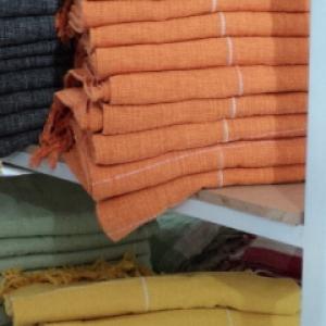 Colcha de algodão lisa solteiro, casal e king Ref.078