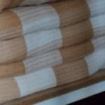 Colcha de algodão xadrez trabalhada solteiro e king Ref.075