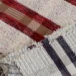  PRODUTOS COMO COMPRAR FALE CONOSCO Jogo de algodão listrado com fio de chenile 3 peças 1 de 50x150cm e 2 de 50x80cm Ref.063