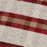  PRODUTOS COMO COMPRAR FALE CONOSCO Jogo de algodão listrado com fio de chenile 3 peças 1 de 50x150cm e 2 de 50x80cm Ref.063