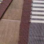 Beira cama fio de algodão modelo geométrico 80×1,50cm Ref.012